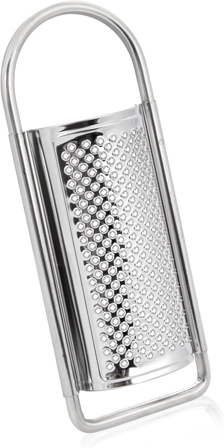 Wenco 512916 Muskatreibe Edelstahl rostfrei, 7.9 x 2.7 x 28 cm