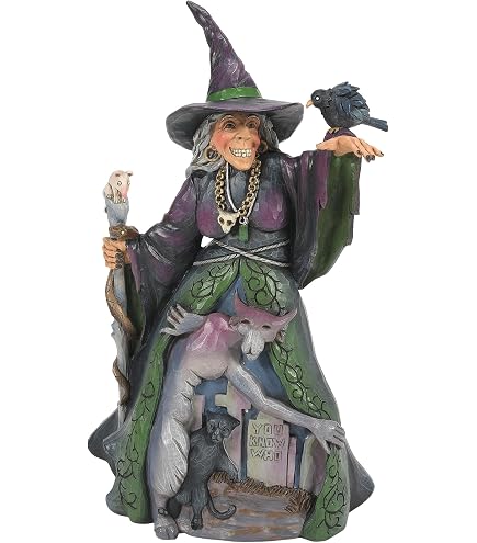Amazon.com: Enesco Jim Shore Heartwood Creek Halloween Evil Witch