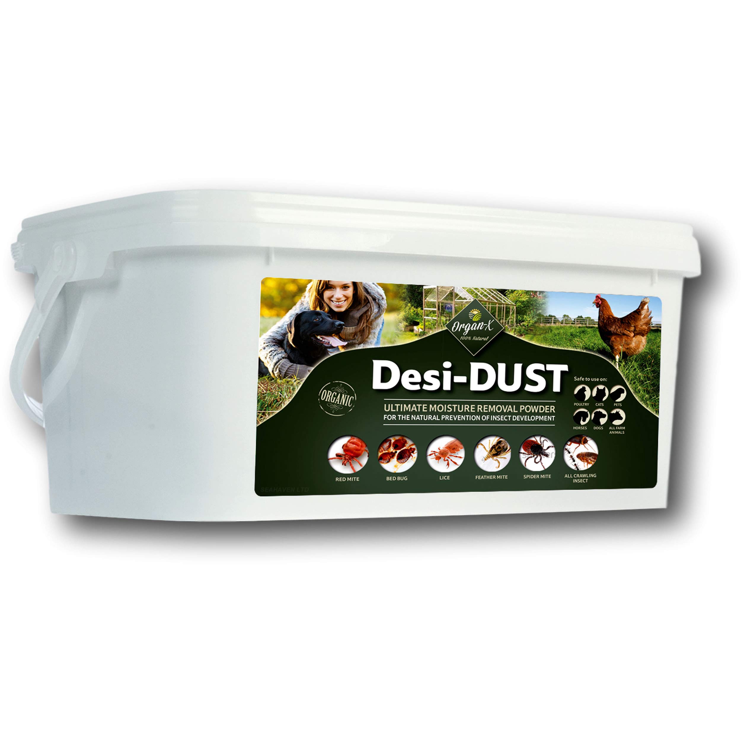 Organ-X Desi-Dust Natural Hygiene Powder (2kg)