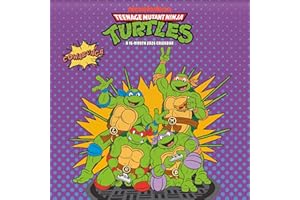 2026 Teenage Mutant Ninja Turtles Wall Calendar