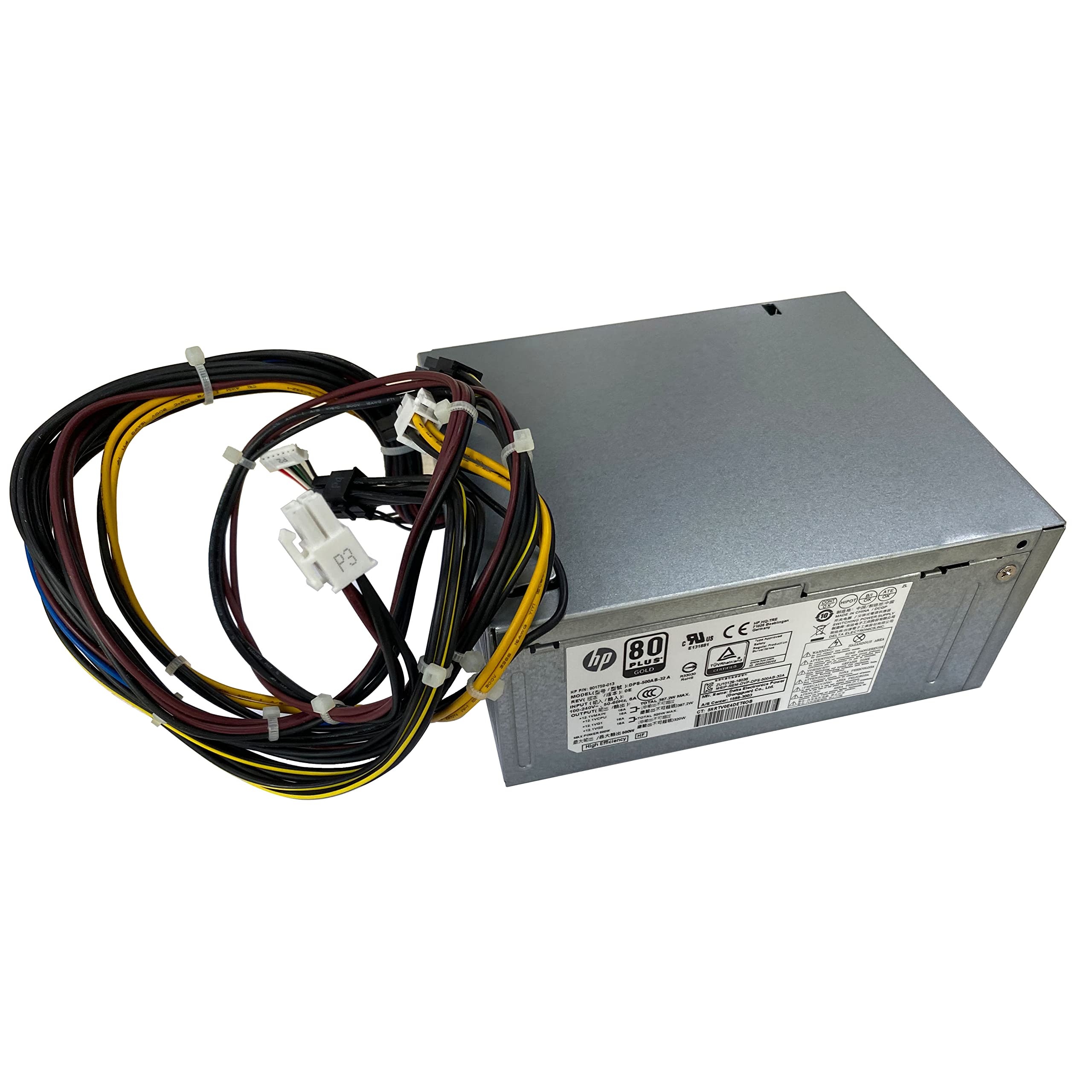 Photo 1 of BestParts 500W Power Supply Compatible with HP Z2 G4 / ProDesk 480 G4 MT/EliteDesk 800 880 G3 G4 TWR 901759-013 DPS-500AB-32 A 6.5 x 5.5 x 2.8 inches