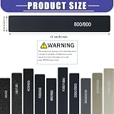 Honoson 10 Pcs Sanding Sticks Set Grits 80 180 7000 for Plastic Models view 2