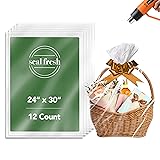 Seal Fresh Shrink Wrap Clear Gift Bags for Gift