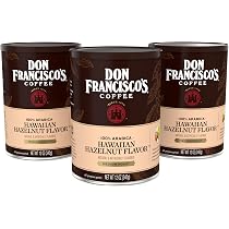 Amazon.com: Don Francisco's Hawaiian Hazelnut Ground Flavored ...
