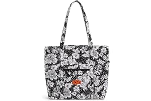 Vera Bradley Women's Cotton Collegiate Vera Tote Bag (Multiple Teams Available)