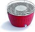 Artland Lotus Grill Portable Grill with Transport Bag, Blazing Red, Regular