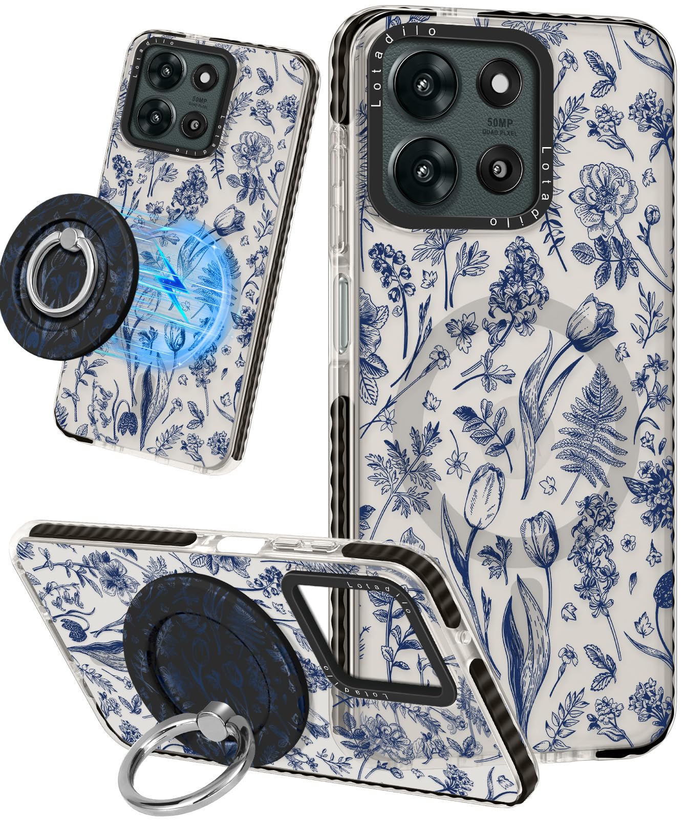 Photo 1 of Lotadilo Cute Case for Motorola Moto G 5G