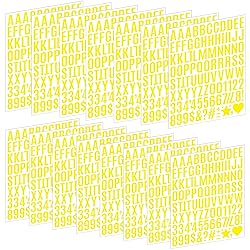 1470 Letter Stickers 15 Sheets Alphabet Stickers