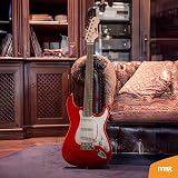 Max GigKit Red Electric Guitar Starter Pack with Amp Stand Lessons view 7