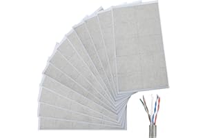 Pangda 200 Pcs Copper Fabric Strips with Conductive Adhesive 1.18 Inch x 1.5 Inch for Electrical Connection Grounding EMI Shielding Wire Harness Display Repair Cable Interference Blocking