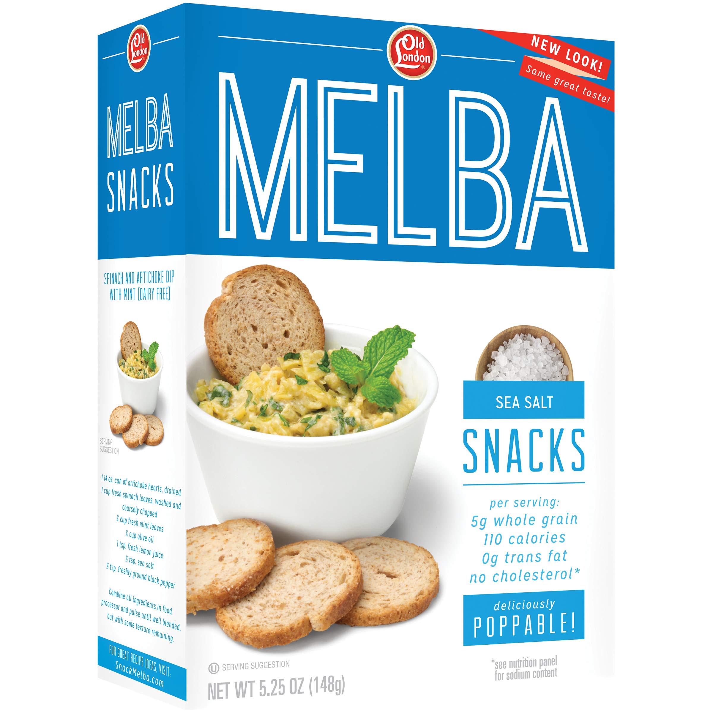 Photo 1 of EXP DATE 03/2026----Old London Melba Snacks, Sea Salt, 5.25 Ounce (Pack of 12)