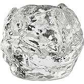 Kosta Boda Snowball Crystal Votive, 2" X 1"