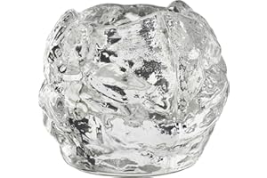 Kosta Boda Snowball Crystal Votive, 2" X 1"