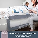 Dreambaby Prague Toddler Bed Guard Foldable Safety Rail 110cm Wide view 4