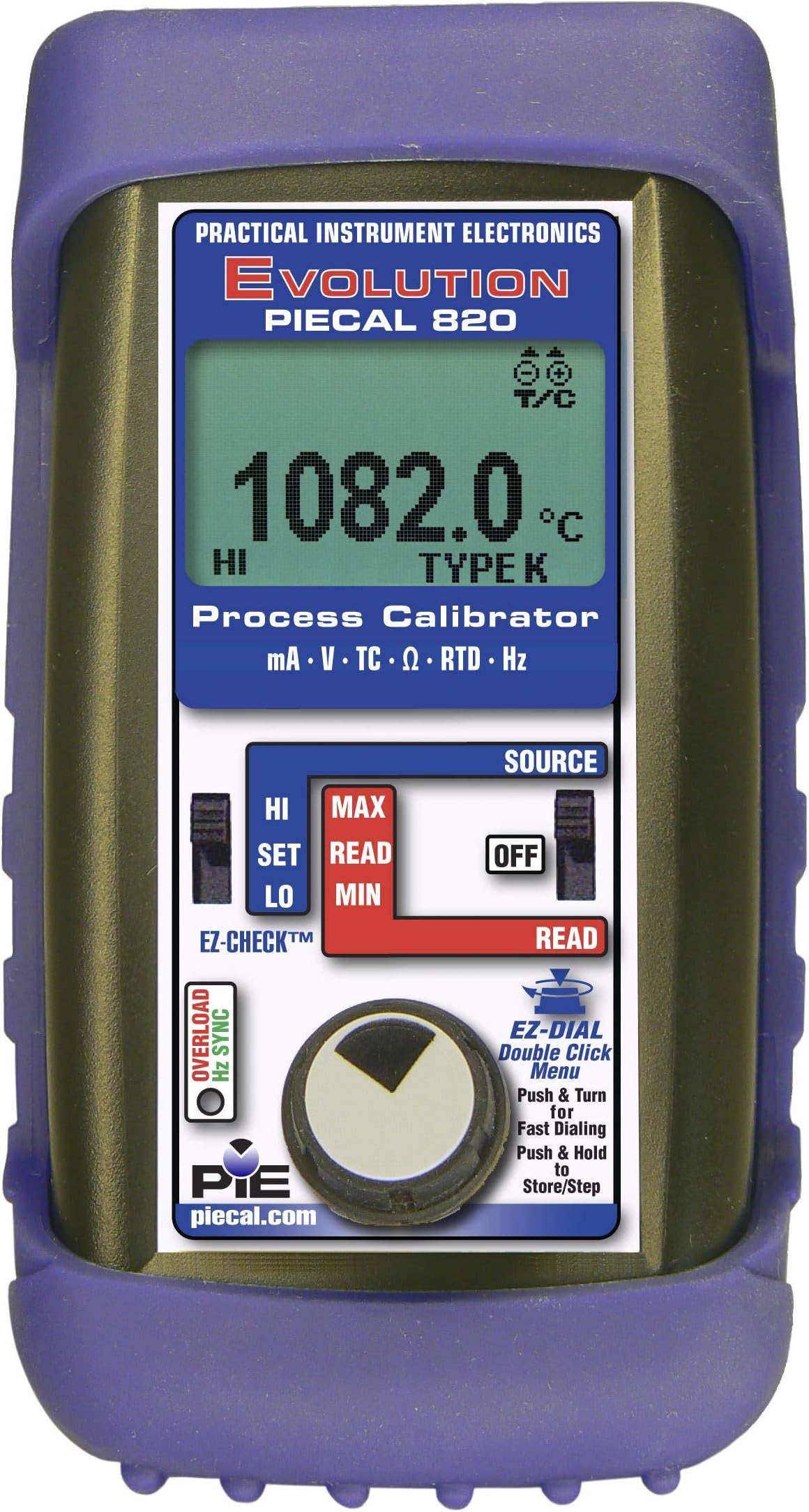 PIECAL 820 Multifunction Process Calibrator