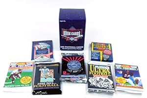 KRUK CARDS BUYING AND SELLING SINCE 1987 100 Vintage Football Cards in Older Factory Sealed Packs - Perfect for New Collectors and all Trading Card Lovers