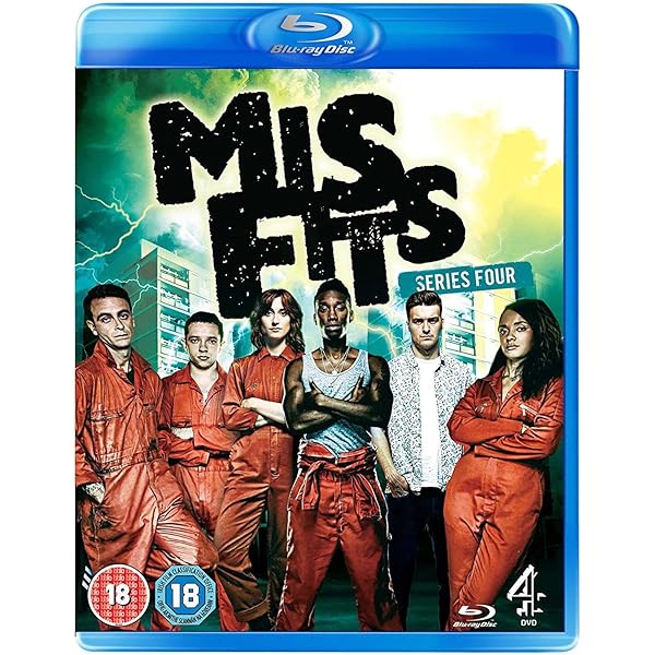 Misfits-Series 1-5 [Blu-ray] [Import]: Amazon.ca: Movies & TV Shows 