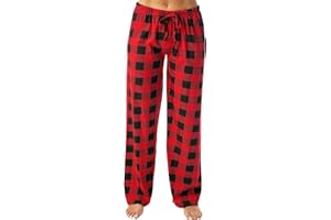 Just Love Women Pajama Pants Sleepwear 6324-10195-RED-M