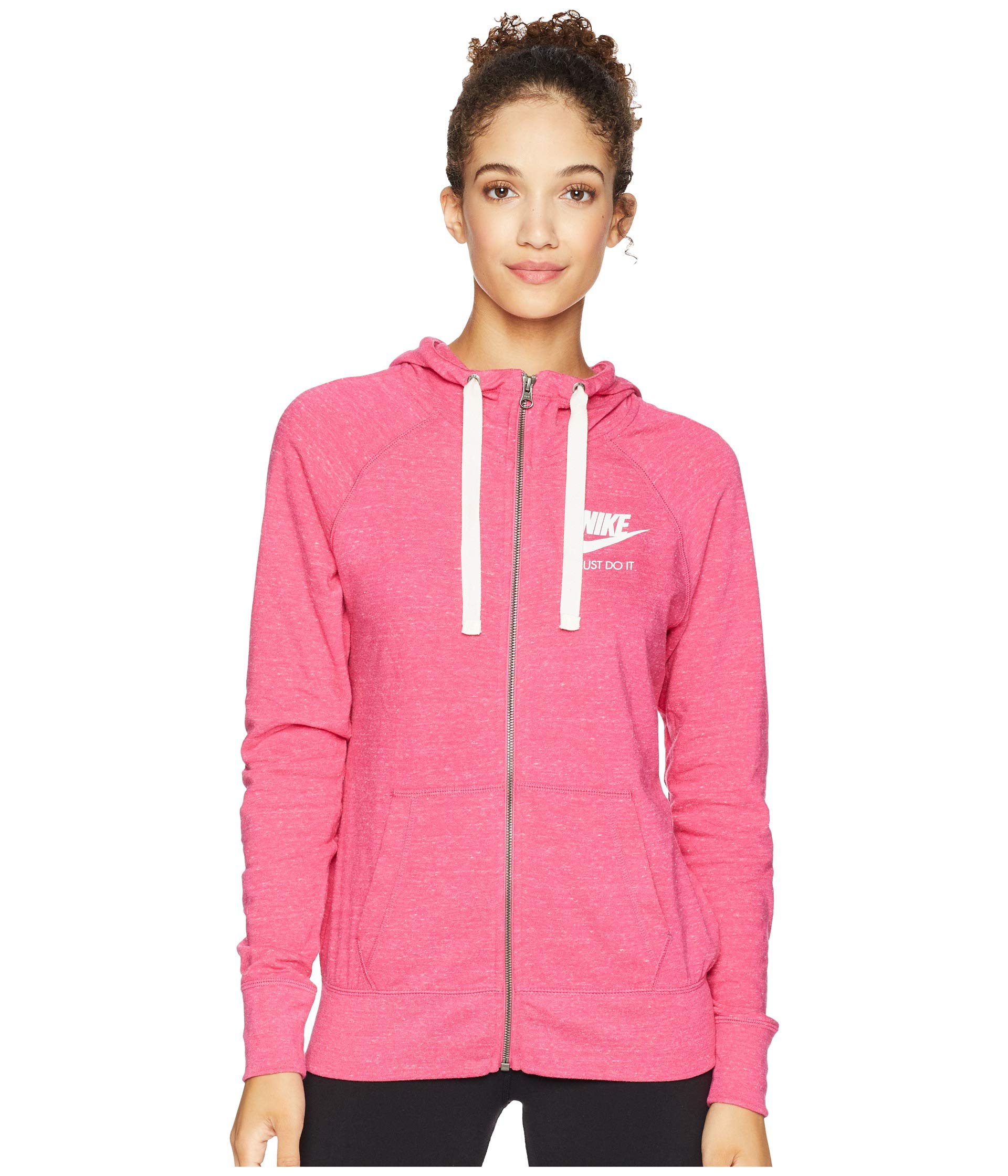 nike gym vintage hoodie pink