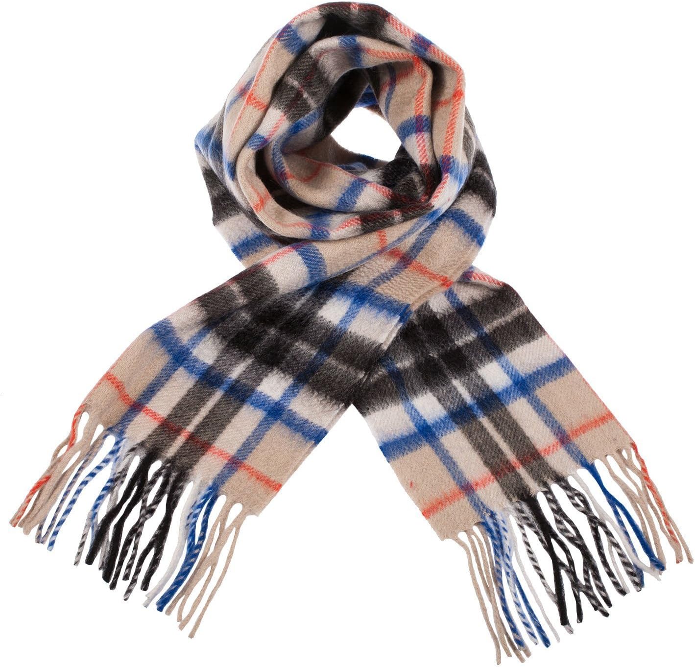 Tartan Clan Scarf Wool in