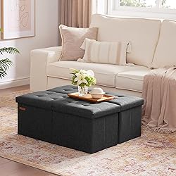 HAUSFRAU 31.5 Inches Ottoman with Storage