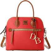 Dooney &amp; Bourke Women's Domed Satchel, Large Handbag with Shoulder Strap