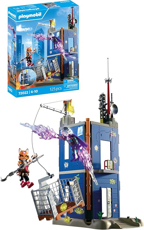 | Heroes | Duel à la Tour du héros | Kit de Jeu chargé d'action pour des Duels passionnants | avec Figurines et Accessoires détaillés pour Enfants à partir de 4 Ans | 72022
