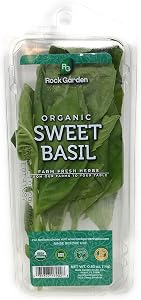 Rock Garden Organic Basil, 0.5 OZ