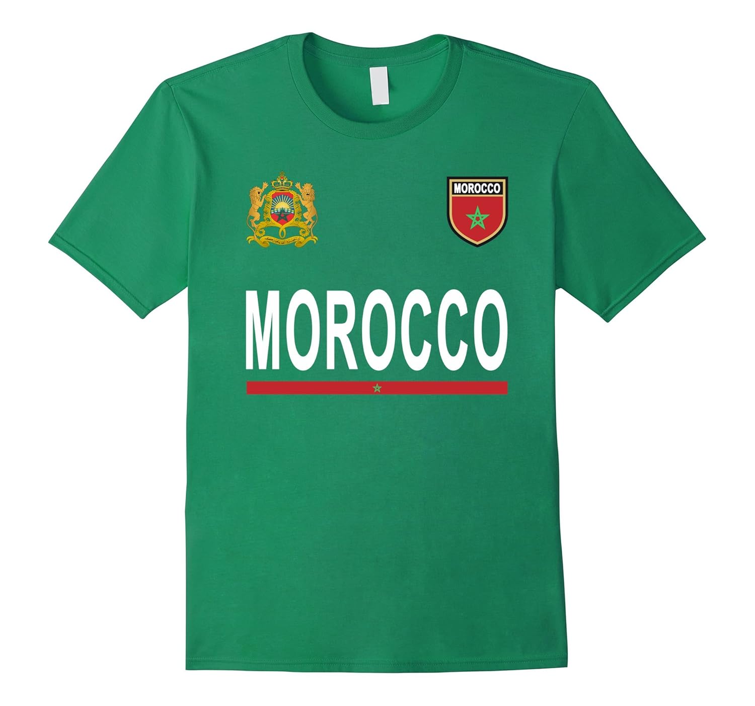 morocco soccer t shirt