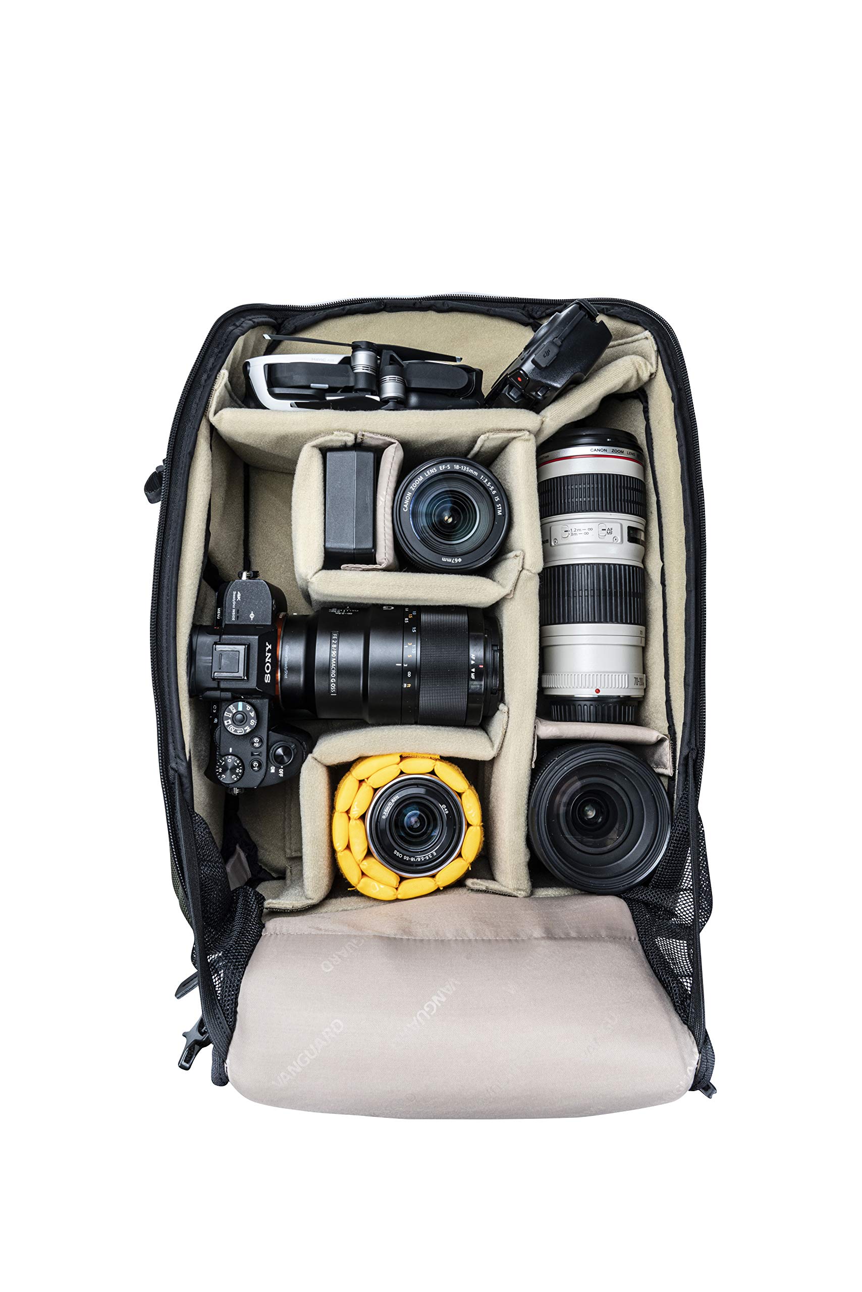 VANGUARD VEO Select 45BFM Backpack for DSLR or Mirrorless/CSC Cameras - Green