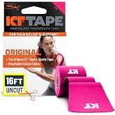 KT Tape, Original Cotton, Elastic Kinesiology Athletic Tape, 16&rsquo; Uncut Roll