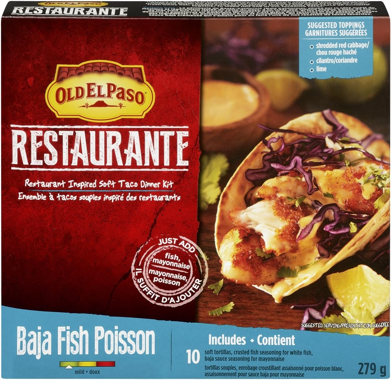 Old el paso fish tacos