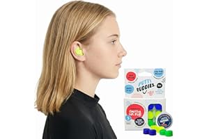PUTTY BUDDIES Floating Earplugs 3-Pair Pack – Soft Silicone Ear Plugs for Swimming & Bathing – Invented by Physician – Block 