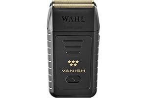 Wahl Professional 5 Star Vanish Shaver, Cordless, Lithium-Ion Battery, Pop-Out Foil Bars, Ergonomic Design, 100+ Minute Runtime