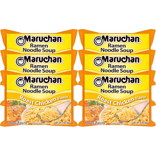 Amazon.com : Maruchan Ramen Noodle Soup, Roasted Chicken Flavor