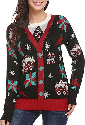 ugly christmas sweater plus size amazon