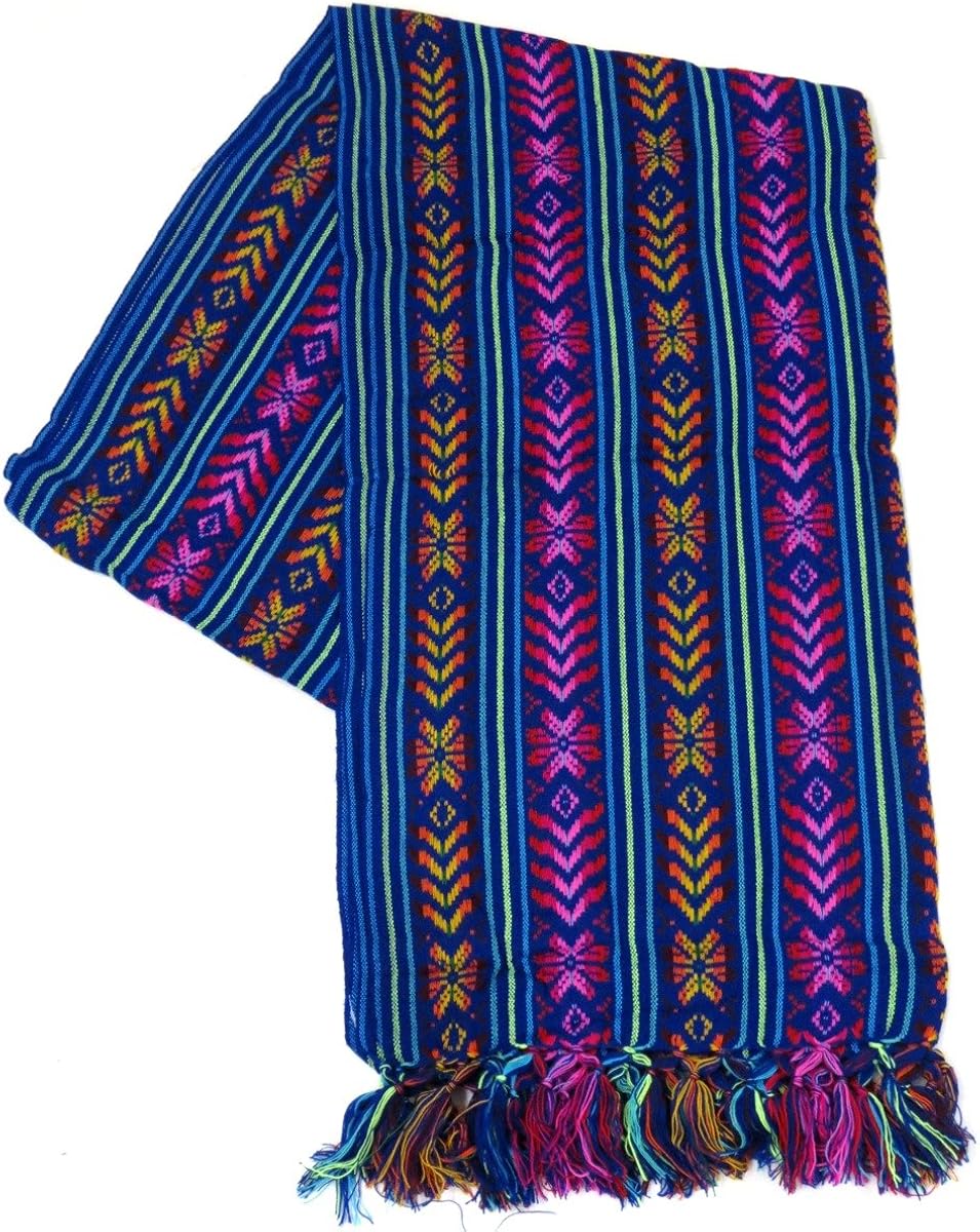 XL 9 ft Long Doula Mexican Rebozo Shawl (Doula White w/Design) at  Women’s Clothing store