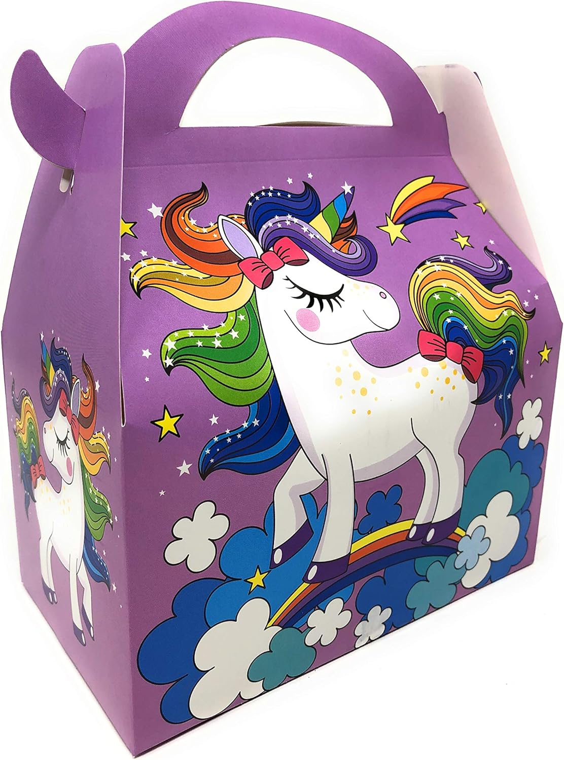 Sacs Pochettes Surprises Licorne Rose Aex 6 X Joyeux Anniversaire Enfant Fete Sac Repas Cadeau Boites Maison