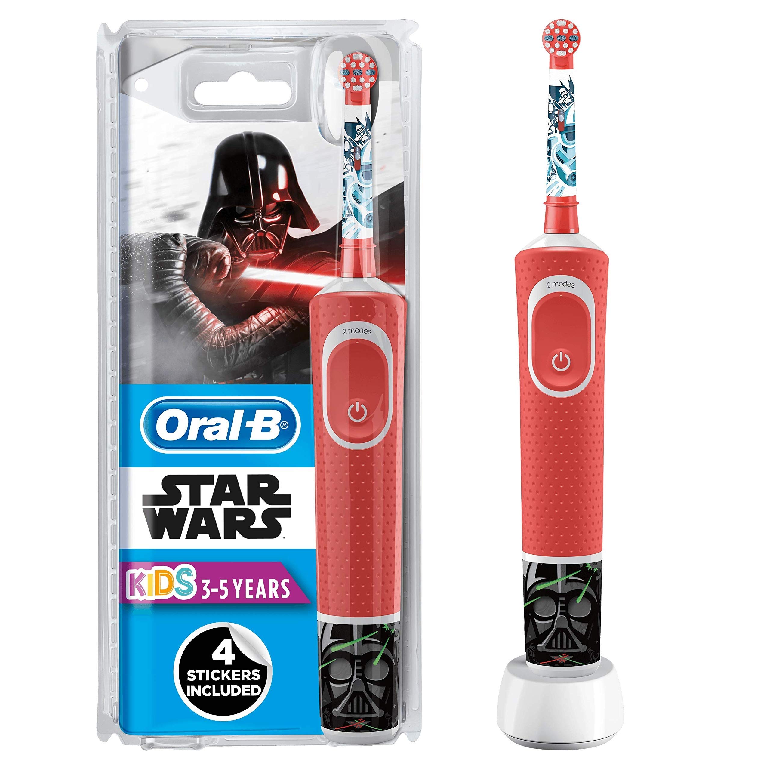 Oral-B Stages Power Electric Toothbrush Rechargeable for Kids Featuring Star Wars Characters