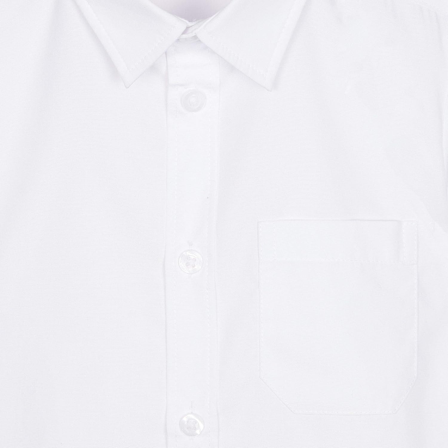 boys white slim fit shirt