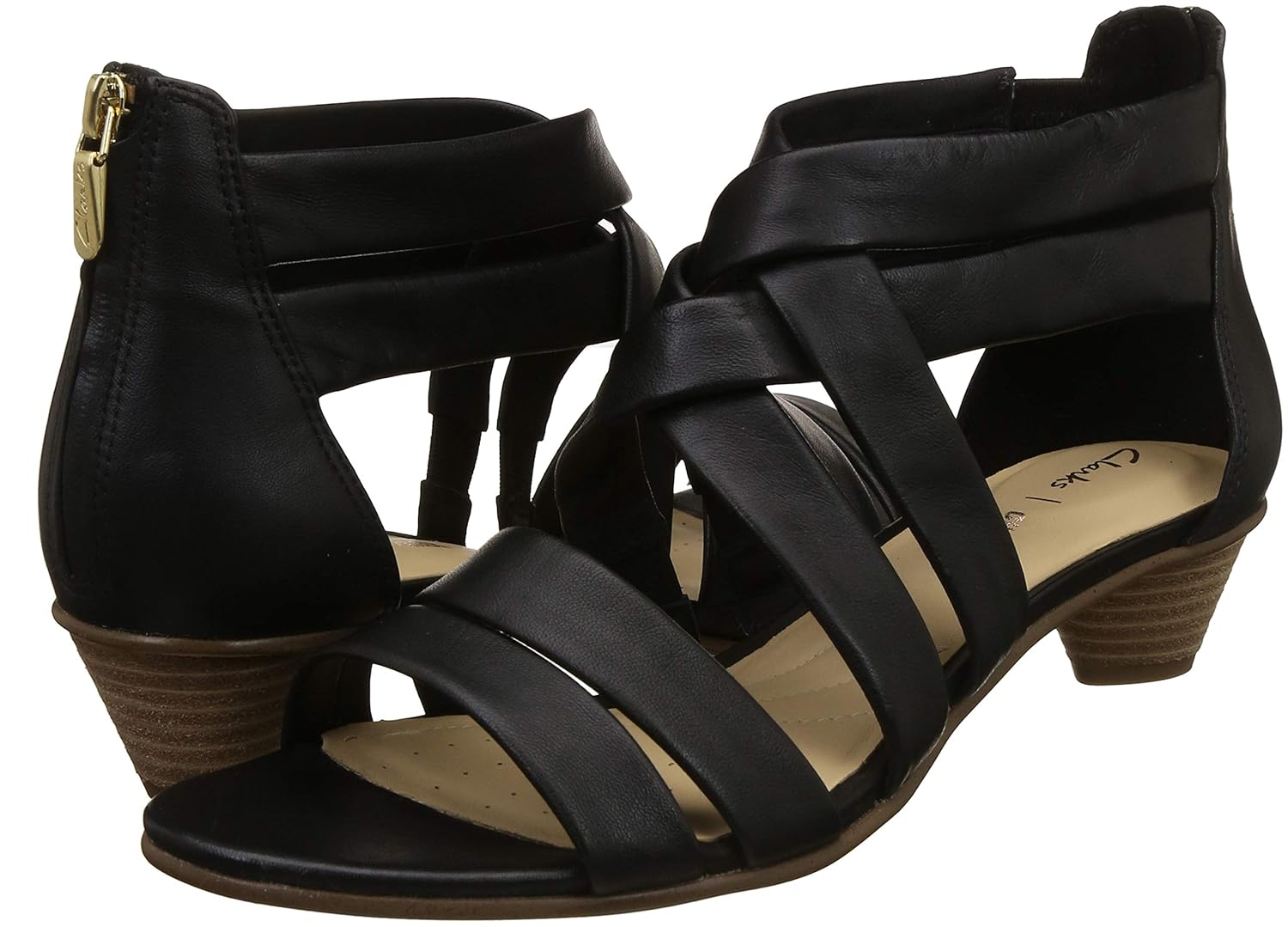 clarks mena silk strappy sandals