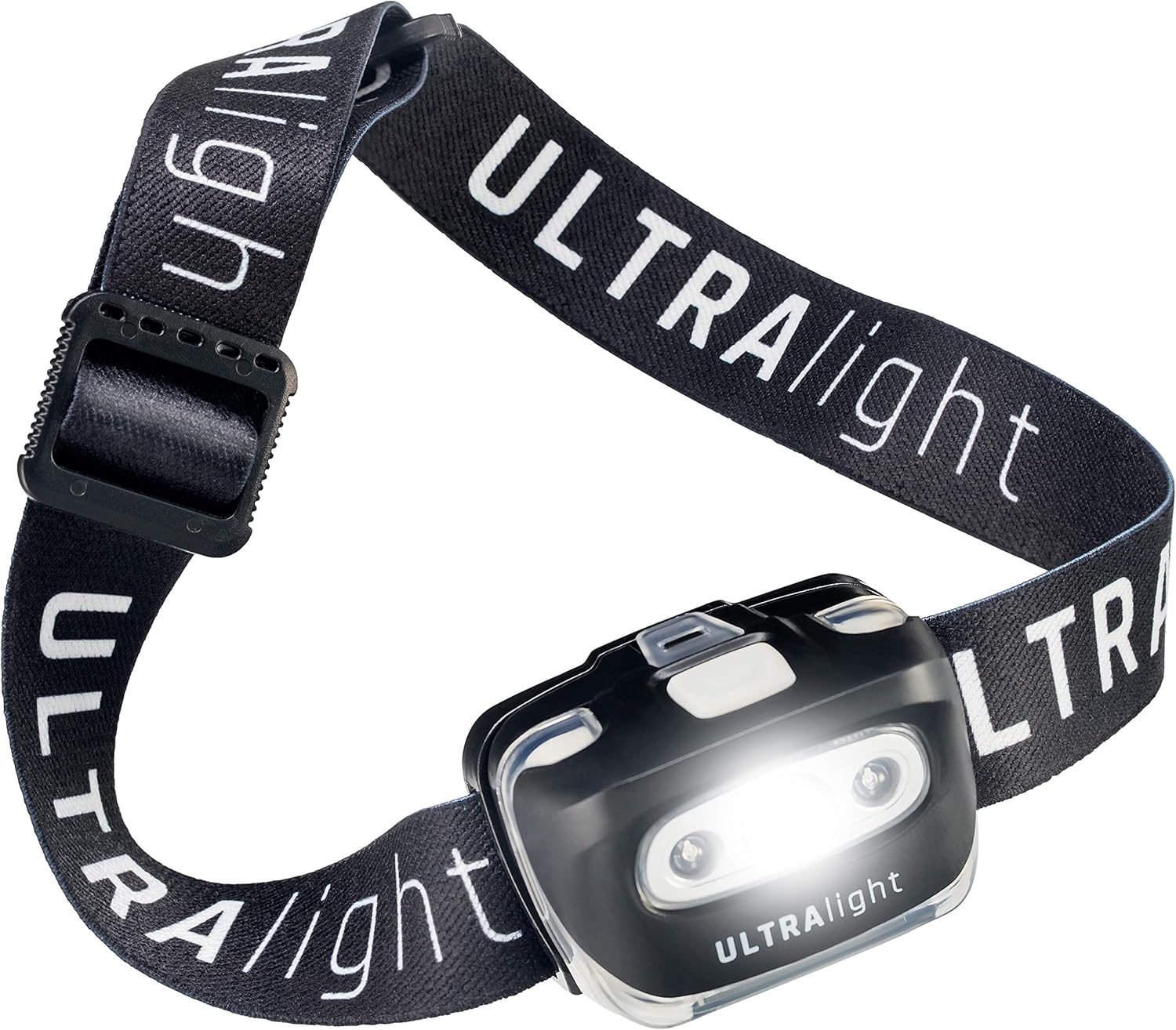Ultralight NOVA Headlamp - Ultra Bright LED, Lightweight, Waterproof, Comfortable Headband, Running, Camping, Hiking, Climbing, Fishing, Hunting, Jogging, Working - Headlight Includes Red Light - - 