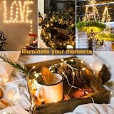 Ollny Fairy Lights Battery Operated 2 Pack 10m 100 LEDs Warm White view 7