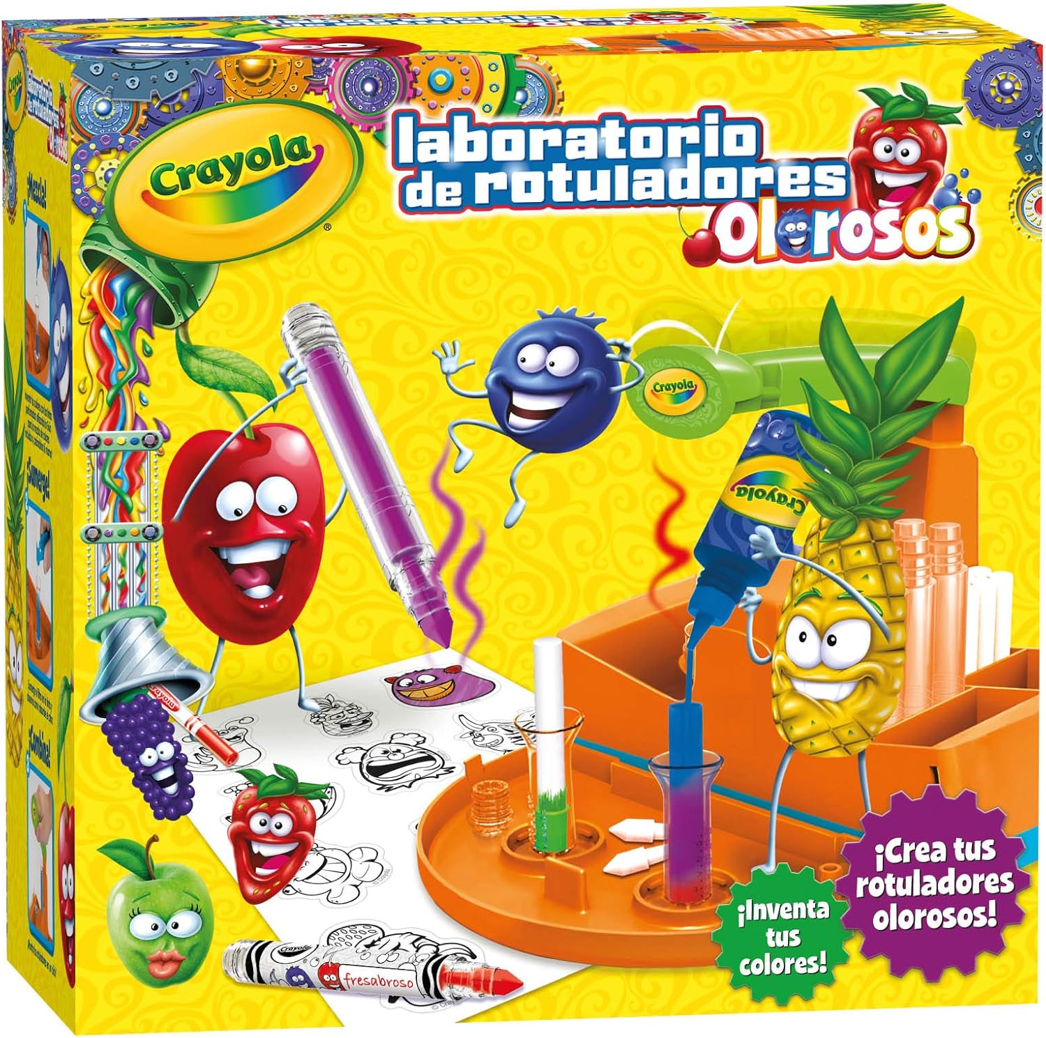 fabrica de rotuladores crayola con olor