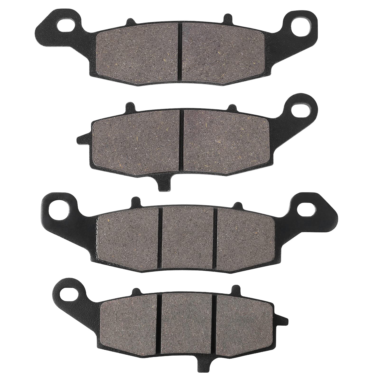 Photo 1 of SOLLON Front and Rear Brake Pads for Kawasaki VN900 Vulcan Classic/Classic LT 2006-2014, VN900 Vulcan Custom 2007-2014, VN1500 1999-2004, VN1600 Vulcan Classic 2001-2008, VN1700 Vulcan 2009-2014