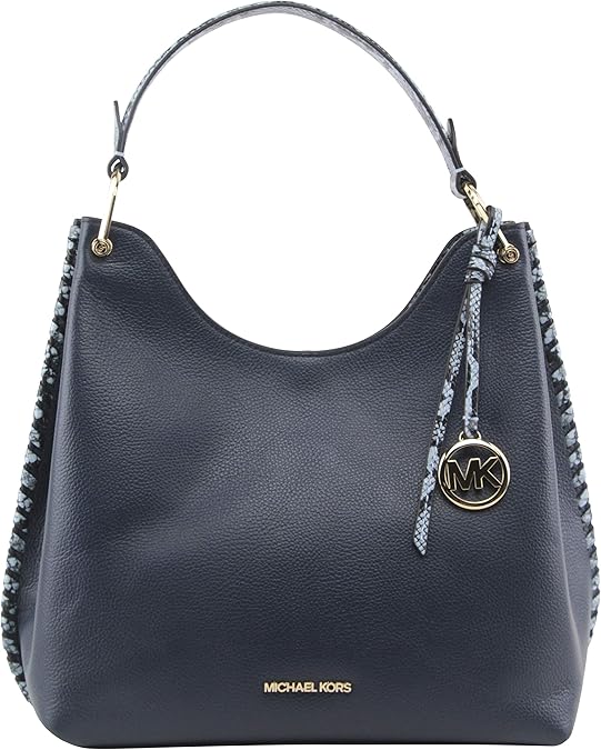 MICHAEL Michael Kors Women's Joan Large Slouchy Shoulder Bag in Navy