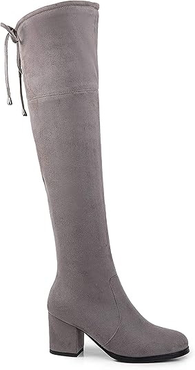 over the knee scrunch boots