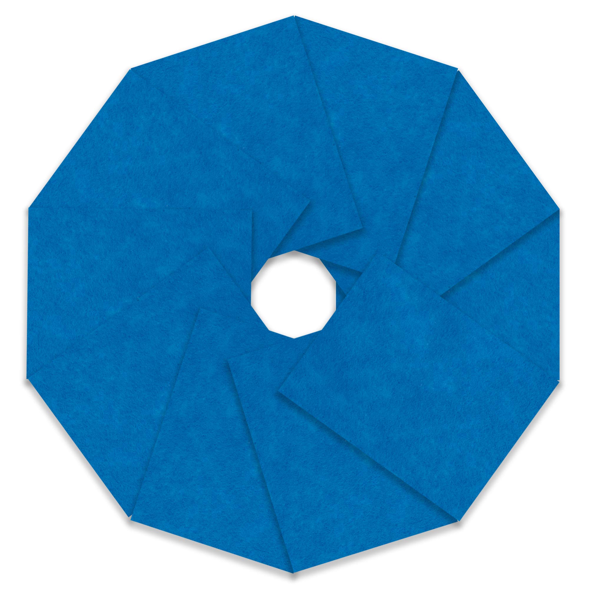 Trimits Craft Felt, 10 Pack, Crystal Blue, 23 x 30cm — image 1