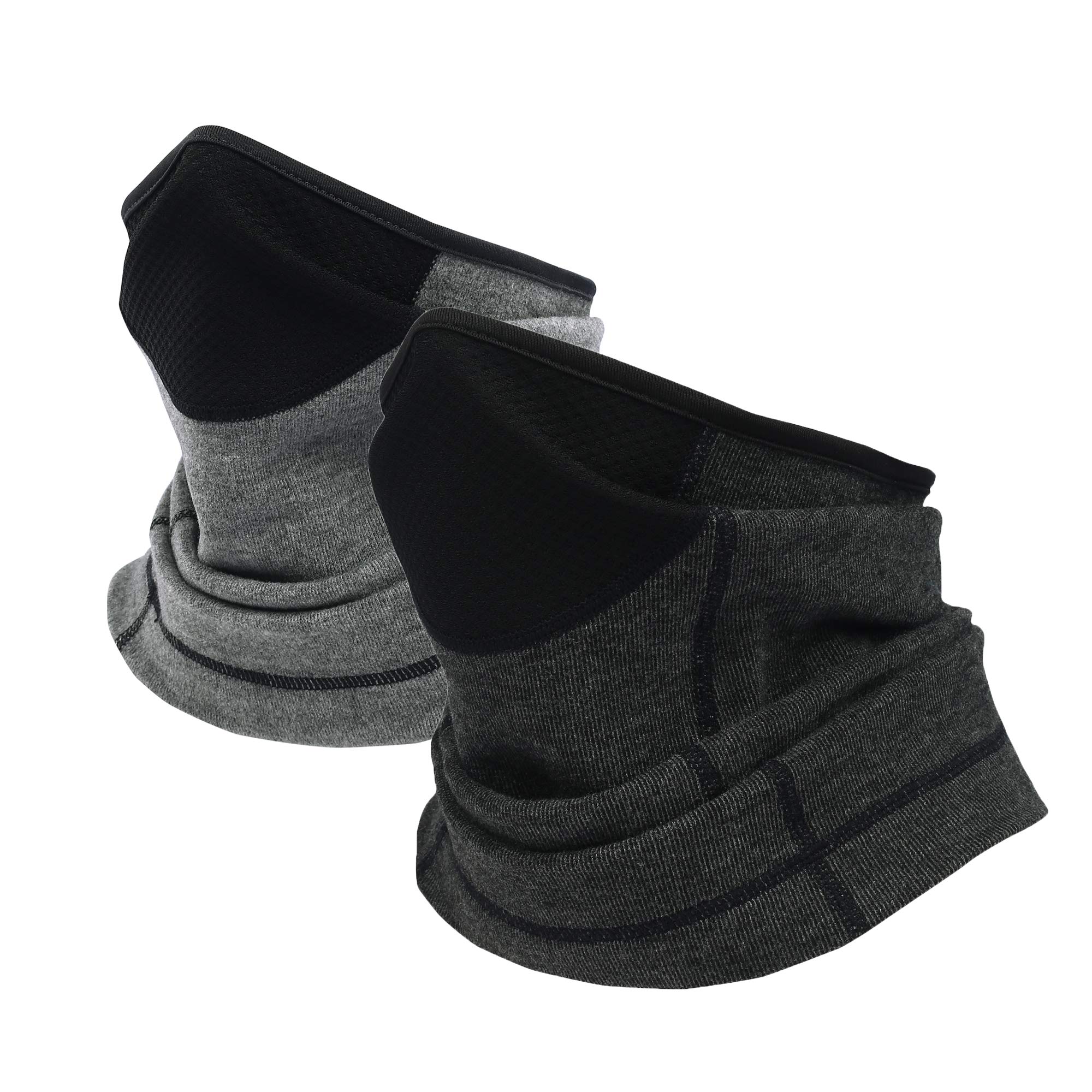 Rumsfel Warmer Snoods for Men, Neck Gaiter Tube Women, Multifunctional Winter Face Scarf with Mouth Breathable Mesh for Motorcycle, Ski, Hiking, Cycling, and other Outdoor Sports