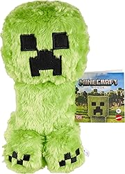 Mattel Minecraft Plush Toy, Creeper Soft Doll
